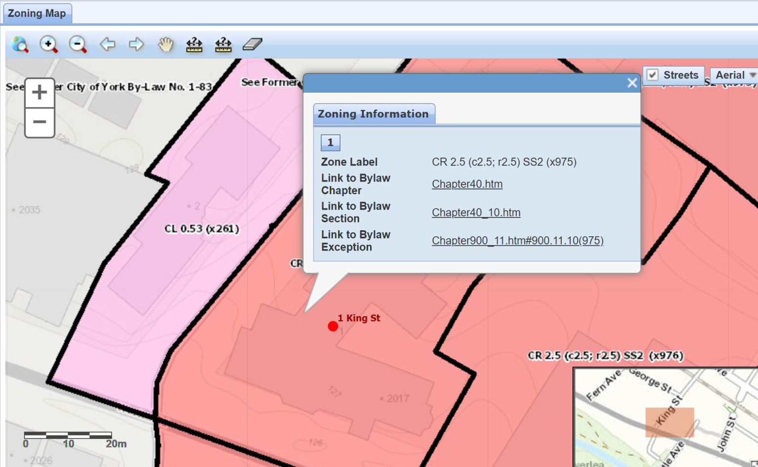 Understanding Zoning And Permitted Use In Ontario Jane Fung P Eng   2023 08 07 Toronto Zoning Map Search Example 1536x947 